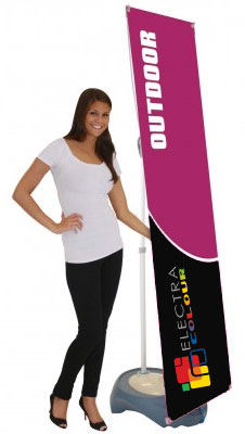 Outdoor Bannerstands