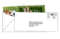Direct Mail Brochure Enveloped and Addressed Postage